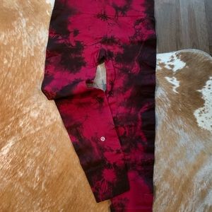 lululemon Ebb to Street Pant Tie Dye
